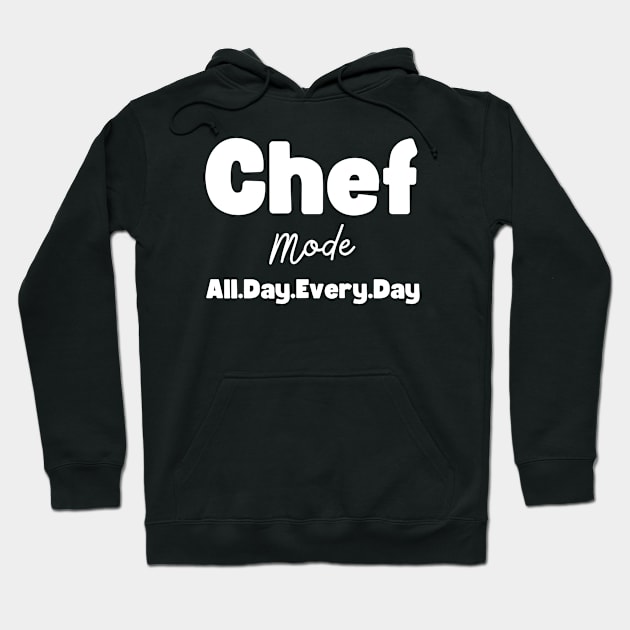 Chef Funny Hoodie by HobbyAndArt